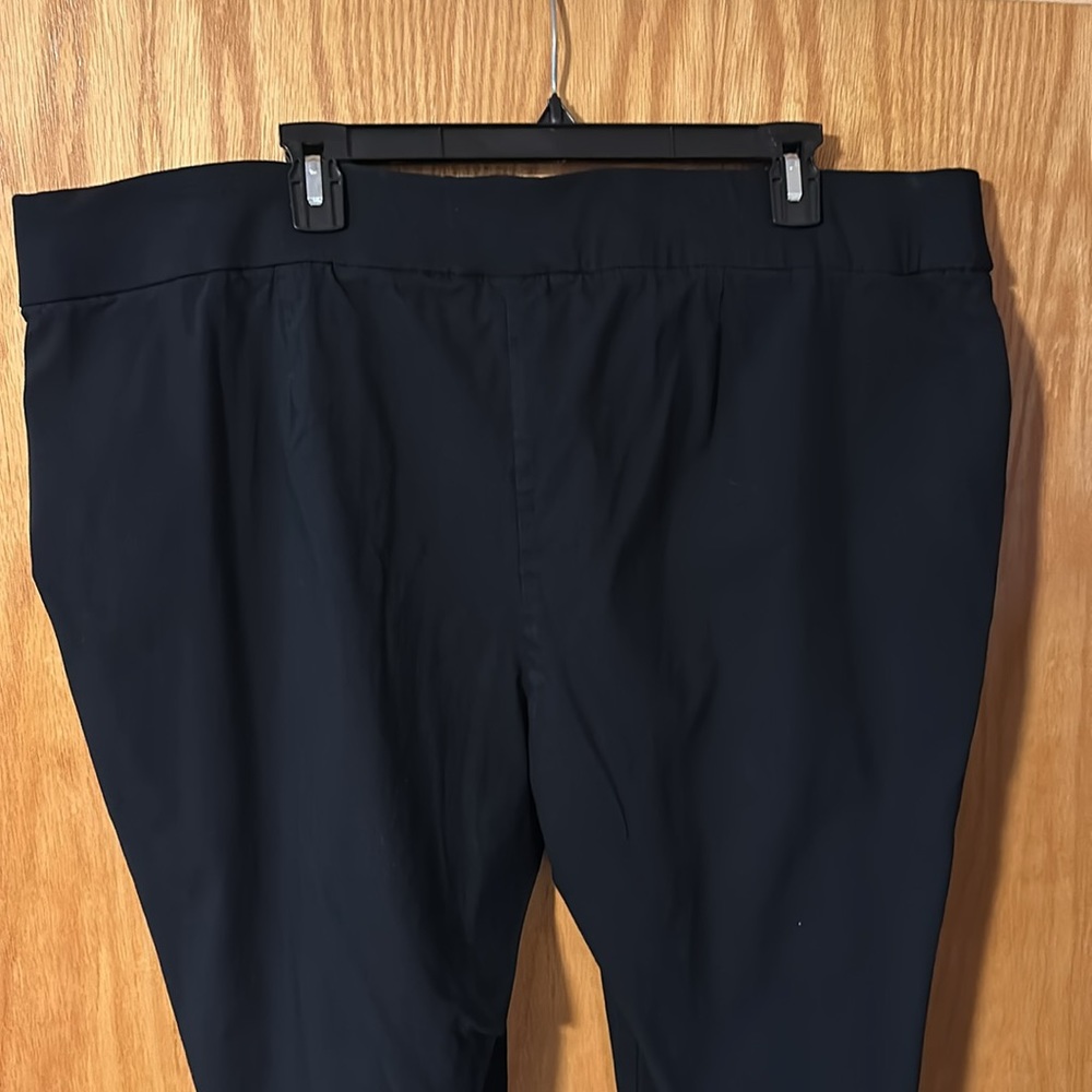 Apt 9 Essentials Women’s Black Crop Pants size 2X - Picture 4 of 5